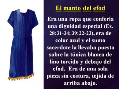 manto del efod